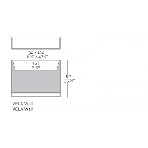 Vondom_Vela_Wall_Planter_Puur_Design