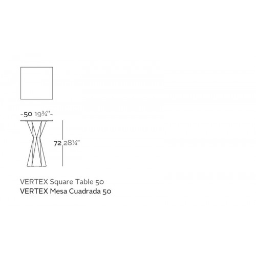 Vondom_Vertex_Square_Table_Puur_Design
