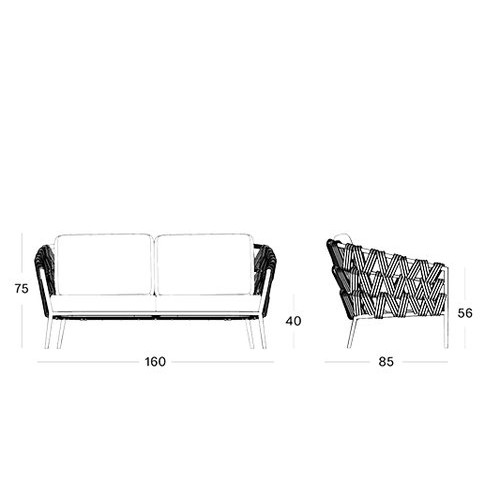 Leo Lounge Sofa 